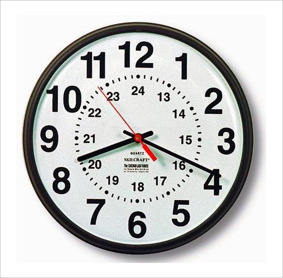 time change clock winter time