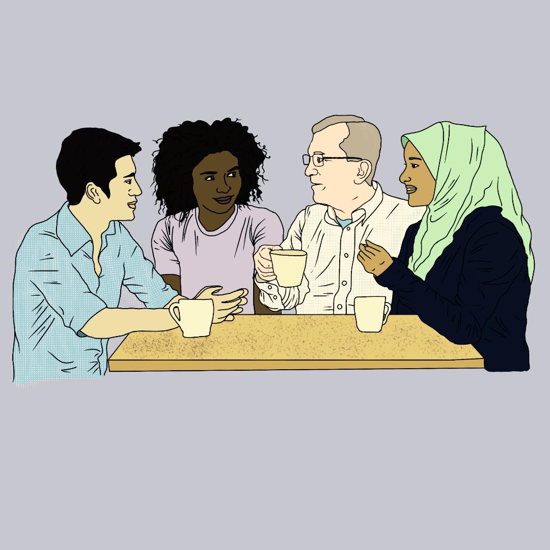A brief conversation